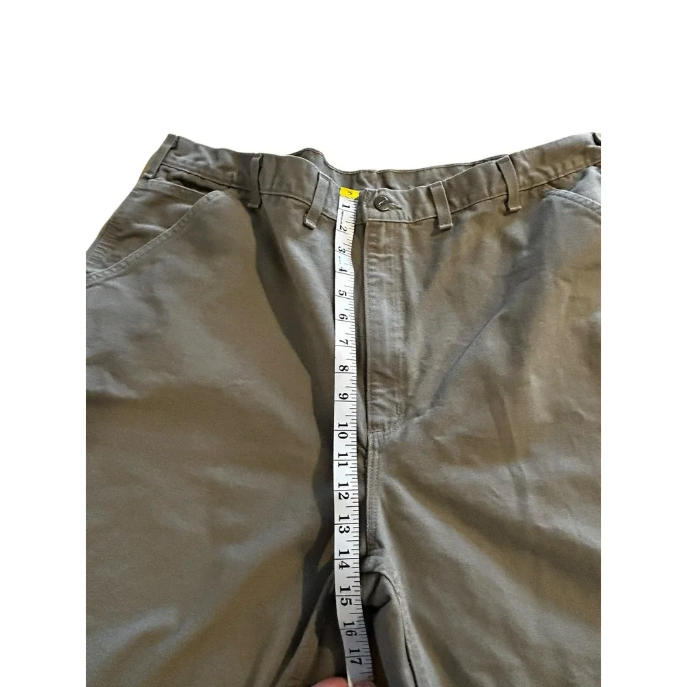Carhartt Carpenter‎ Work Pants Mens 44x34 Dungaree Fit B11-DES  Desert Color